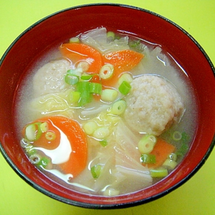 肉団子と白菜人参の味噌汁 レシピ 作り方 By Mint74 楽天レシピ 肉団子と白菜人参の味噌汁 レシピ 作り方 By Mint74 楽天レシピ